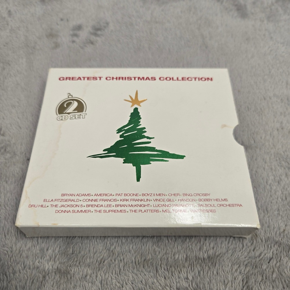 Greatest Christmas Collection 2 CD Set Various Artists 05-01956J Holiday Pop CD